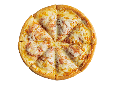 double cheese pizza