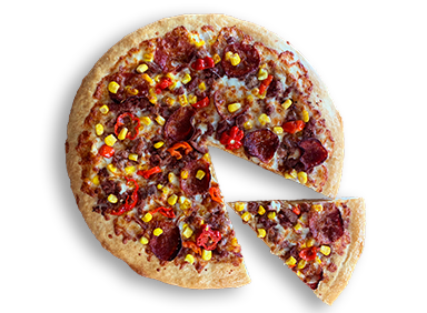 hut chilli meat pizza