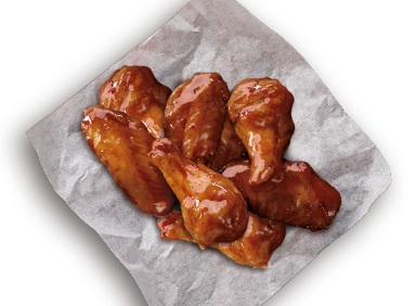 saucy chicken wings